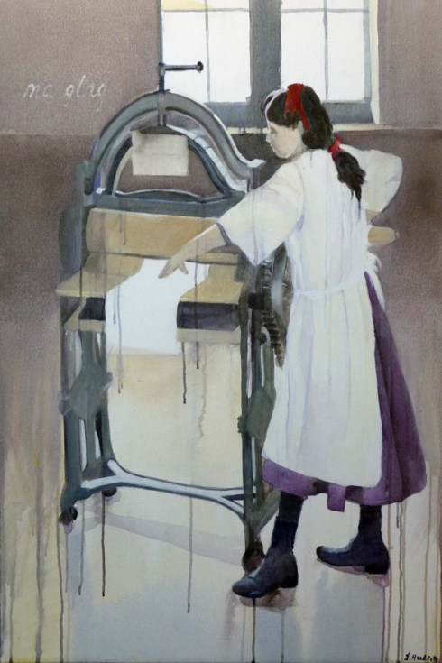 Pressing the laundry_m