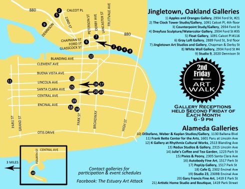 PopUp Gallery is part of the Estuary Art Walk